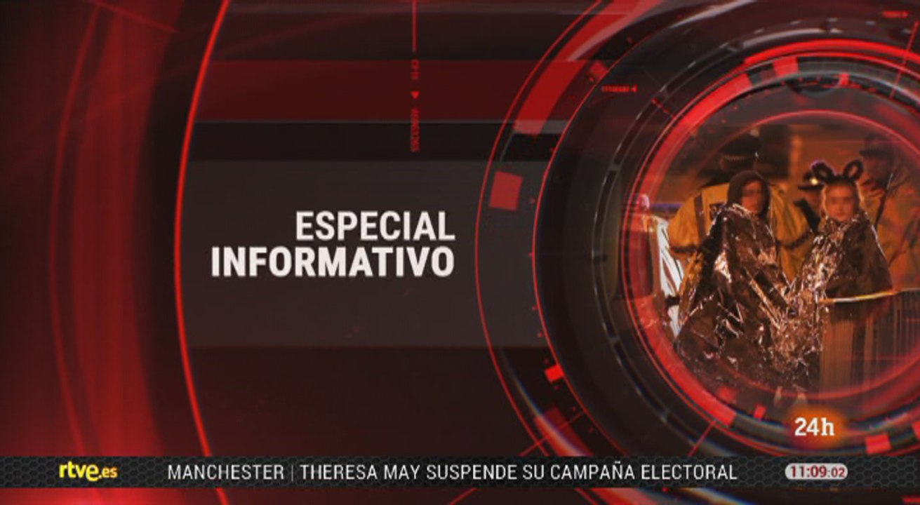 Canal 24 Horas - Cabecera Especial Informativo: Atentado en Mánchester