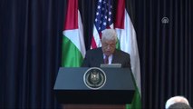 ABD Başkanı Trump Filistin'de - Filistin Devlet Başkanı Abbas