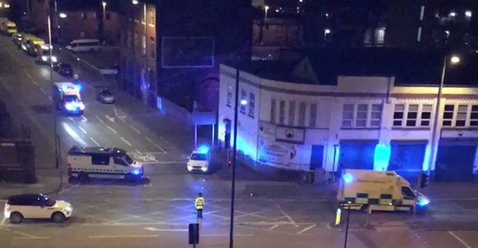 Ambulances Rush to Manchester Arena Following Fatal Attack