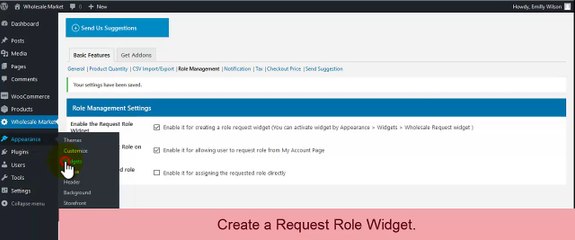 WooCommerce Wholesale Market - Role Management Features