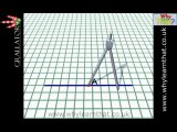 How to draw a perpendicular to a line from a point on the line--H8YfTWkW