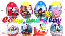 Super Surprise Eggs Kinder Surprise Kinder Joy Disney Mickey Mouse Peppa Pig Paw Patrol For Kids-FoDc-H