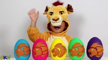 Disney The Lion Guard Play-Doh Surprise Eggs Opening Fun With Kion  Ckn Toys--M