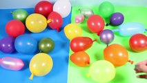 Surprise Balloons with Toys Mickey Mouse Spider-Man Peppa Pig Angry Birds Disney Princess Eggs-JSOYrG