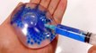 DIY How To Make 'Orbeez Slime Water Balloons' Syringe Real Play Learn Colors Slime Toy-RIHV