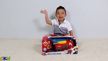 Fireman Sam Drive & Steer Jupiter Remote Control Fire Engine Toy Unboxing And Testing Ckn Toys-R0b2JA