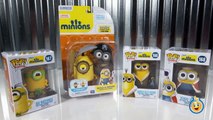 Minions Toys 2015 Build-A-Minion Pirate_Cro-Minion & FUNKO POP King Bob & Bored Silly Kevin-KnfXCpre