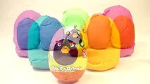 Play-Doh Eggs Angry Birds Playdough Eggs Angry Birds Surprise Eggs-taZn