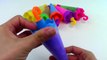 Glitter Slime Clay Ice Cream Popsicles Umbrella Clay Slime Surprise Toys Rainbow Learning Colors-8UZ