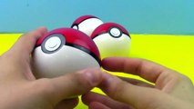 Pokémon GO Surprise Eggs Toys Pokeball Pokebolas Sorpresa Opening - Toy Box Magic-fdjWUU45