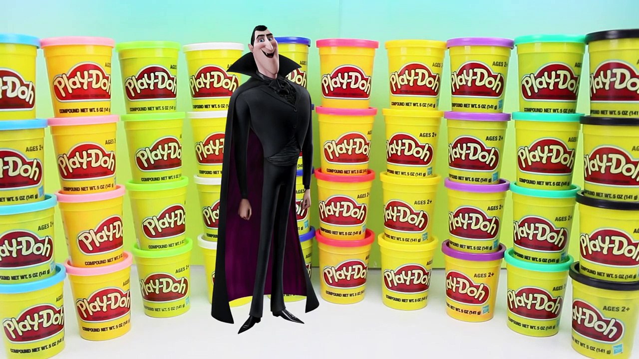 HOTEL TRANSYLVANIA 2  FRANKENSTEIN with Play-Doh Монстры на Каникулах-BGz