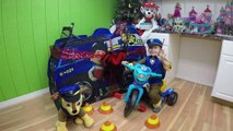 BIGGEST PAW PATROL SURPRISE TOYS BOX Opening PawPatrol Eggs Toy Surprises Tricycle Ride-On Tracker-25CNZpM8