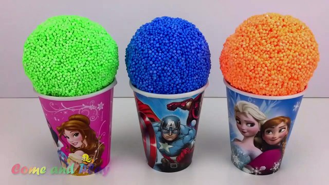 Super Surprise Play Foam Balls Surprise Toys Disney Kinder Joy Learn Colors Numbers Play Doh Ducks-Va