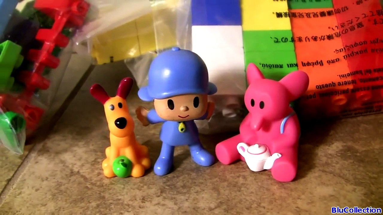 MegaBloks Pocoyo at the Zoo with Elly the Elephant - Parque Zoológico Juguete de Bloques-pcPOZbG0D