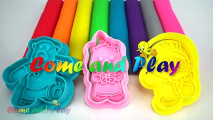 Descargar video: Learn Colors Play Doh Modelling Clay Pororo and Friends Surprise Toys Kinder Joy Paw Patrol Eggs-Y3y