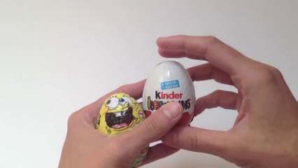 Скачать видео: SpongeBob, Mickey Mouse Clubhouse, Star Wars and Kinder Surprise Chocolate Eggs Unboxing-rzC