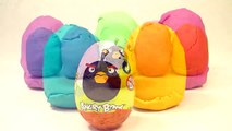 Play-Doh Eggs Angry Birds Playdough Eggs Angry Birds Surprise Eggs-taZnl8l6a