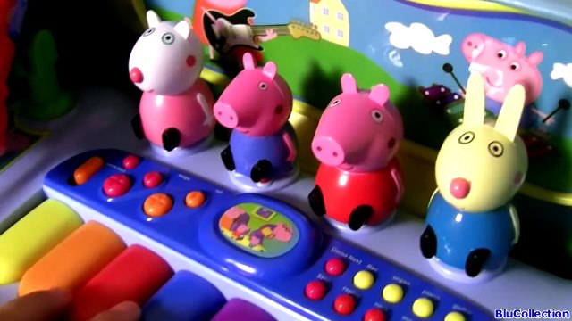 Peppa Pig Keyboard Piano with Microphone Peppa's Friends Juguete teclado con Micrófono de Pig George-cArET
