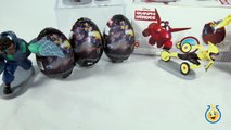 Disney Big Hero 6 Chocolate Surprise Eggs & Deluxe Figurine Playset with GoGo Tomago & Surprise Toys--Nlki