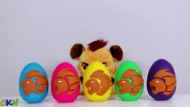 Disney The Lion Guard Play-Doh Surprise Eggs Opening Fun With Kion  Ckn Toys--Mg