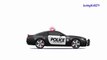 Cars and Trucks for kids Police car Learn colors Videos for children-mJ