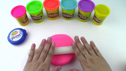 Play Doh Peppa Pig and Giant Bubble Gum Hubba Bubba Modeling Clay for Kids Modelling ToyBoxMagic-5LY