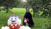 GIANT KINDER SURPRISE EGG 50 Kinder Surprises Eggs Frozen Elsa Star Wars Batman Disney Princess Toys-0WhEc762