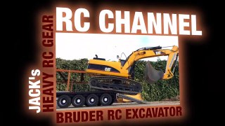 BRUDER RC Conversion EXCAVATOR LOADERs and TRUCKS 1_4 new Tunnel Project-Cs