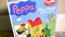 Peppa Pig Playhouse Blocks Playground Park with See-Saw & Slide - Juego Casa de Peppa Parco Giochi-1lppiqi