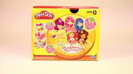 Play-Doh Strawberry Shortcake and Friends Playdough Kit Hasbro Toys Review-xzZ9jiU