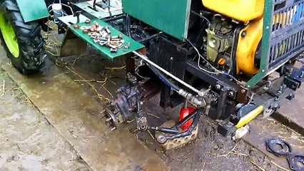 Front axle for homemade tractor 4x4
