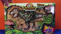 T-REX Cavator Dinosaur Game _ Excavate T-Rex Dinosaur Bones Like Operation Board Game Video-7sDzaU