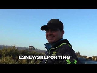Canelo Alvarez Up At Sunrise For A Long Morning Run Gets Ready For Khan EsNews Boxing