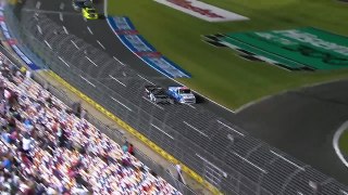 Bell cuts tire early at Charlotte