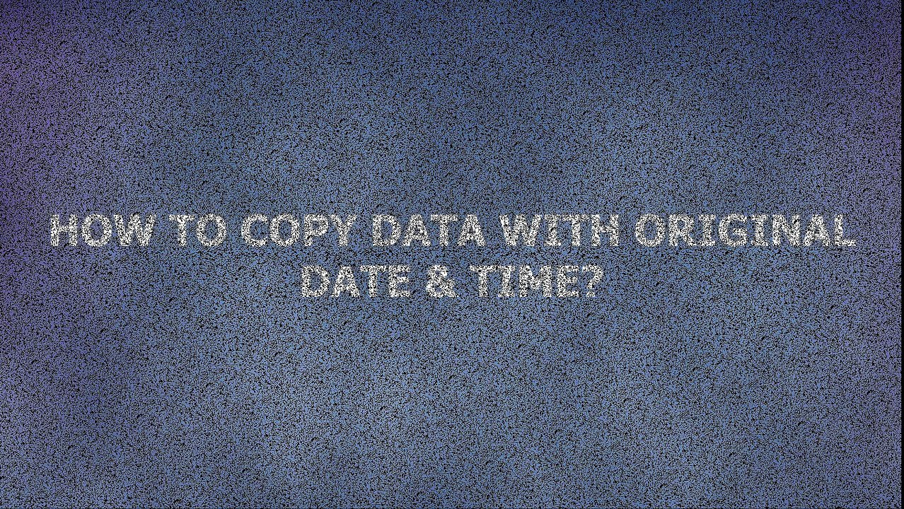 Advance data copy|data clone