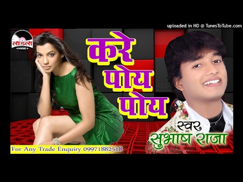करे पोय पोय ॥ kare poy poy || Subhash raja new lokgeet 2017 hits|| Laadla music