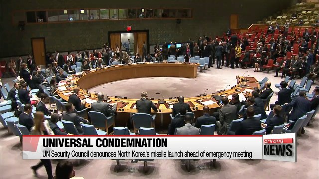 UN Security Council adopts statement condemning N. Korea's missile test