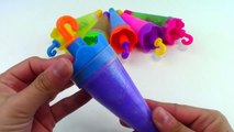 Glitter Slime Clay Ice Cream Popsicles Umbrella Clay Slime Surprise Toys Rainbow Learning Colors-8UZw