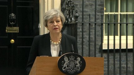 UK Prime Minister Theresa May condemns 'callous terrorist attack' in Manchester