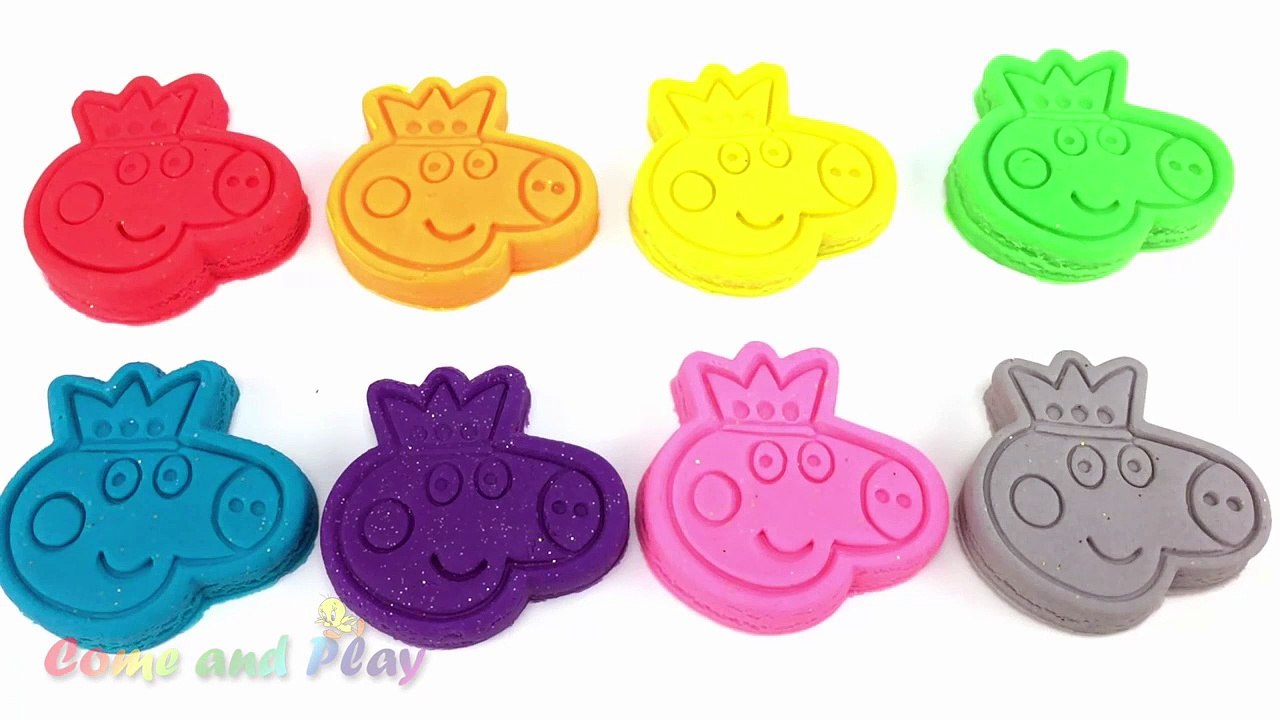 Learn Colors and Numbers Play Doh Princess Peppa Pig Minnie Elephant Elmo Surprise Nursery Rhymes--wEK