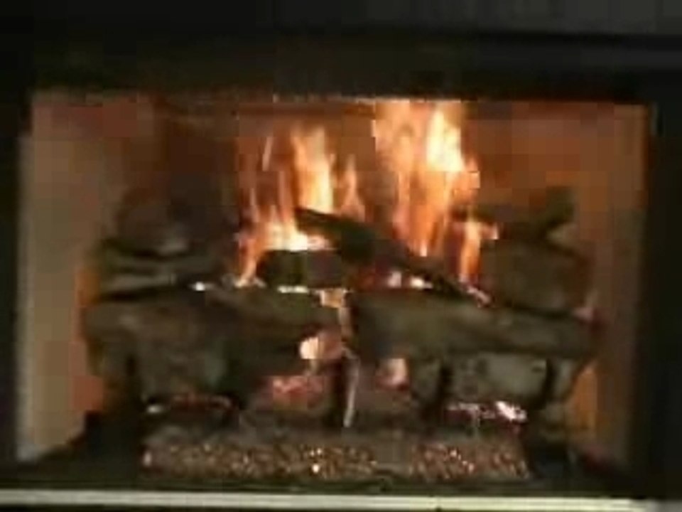 Peterson Charred Aged Cedar Vented Gas Logs Video