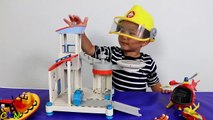 Fireman Sam Ocean Rescue Playset Toys Unboxing Kids Playing  Rescue Helicopter Ckn Toys-IM