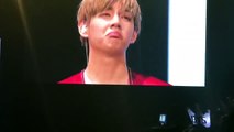 170507 look Taehyung so funny Haha BTS Wings Tour In Manila