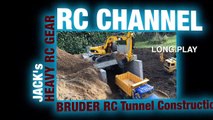 BRUDER RC EXCAVATOR LOADER TRUCKS heavy construction gear by MAGOM HRC Long Play-CYTwK