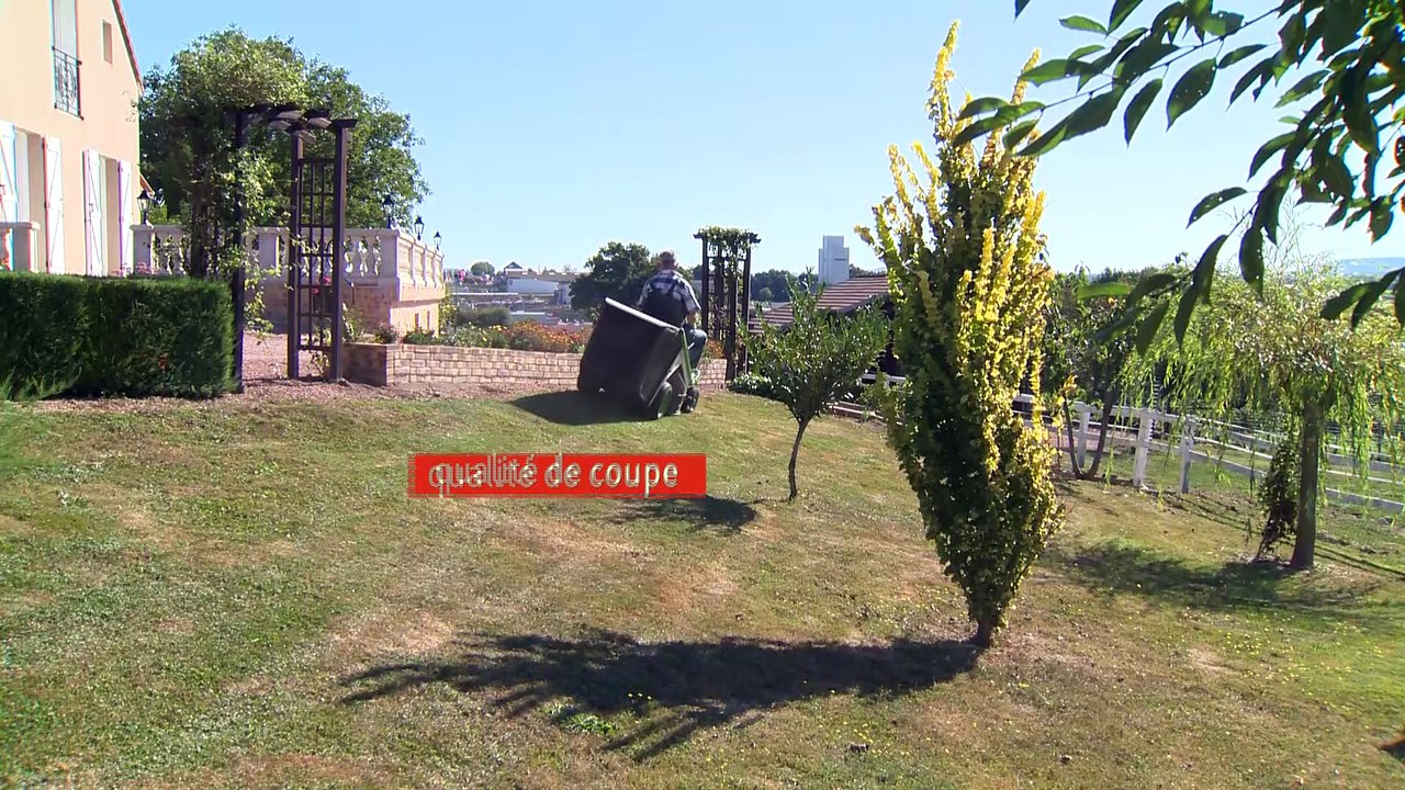 Témoignage d'utilsateur privé d'une tondeuse autoportée bahia d'ETESIA - la qualité de coupe