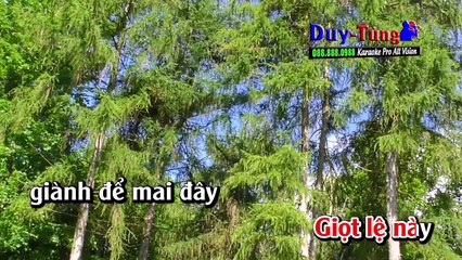 Karaoke - Lời Đắng Cho Cuộc Tình - Nhạc Sống Cha Cha Cha Hay Nhất 2017