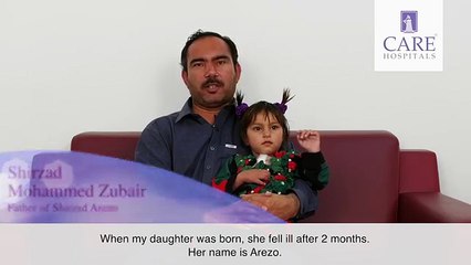 Mr Shirzad Mohammed Zubair from Afghanistan Speaks of His Daughter’s Pediatric Heart Surgery (1)