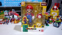 Super Mario S.H.Figuarts by Bandai With Mushroom, Coin and Mystery Box-oA8yPN