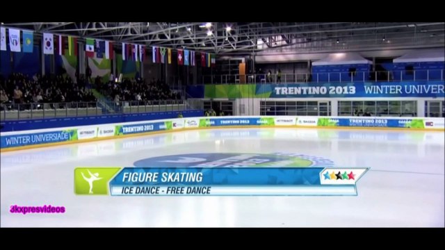 Amazing Figure Skating Dance Final Winter Universiade Trentino 2013 _ Nice one