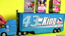 Disney Pixar Cars Dinoco Gray Hauler The King with Toy Surprise Easter Eggs Planes MLP-Xnw